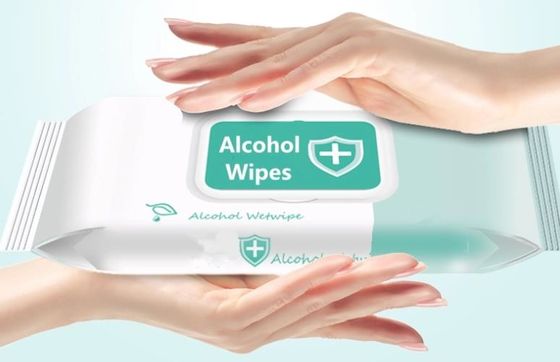 Khăn lau tay sát trùng bằng cồn dùng một lần 10 tờ / túi