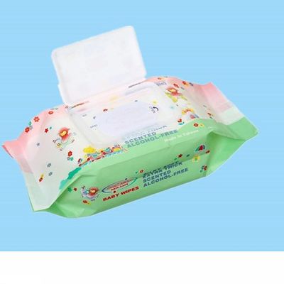 Chăm sóc da cực mềm không dệt khăn ướt để làm sạch cơ thể