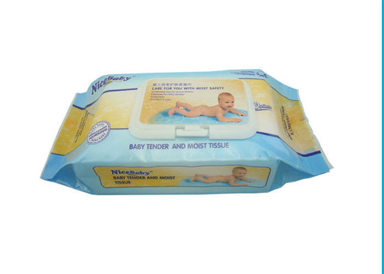 Khăn ướt em bé không chứa cồn 50gsm / Khăn ướt không có hương thơm