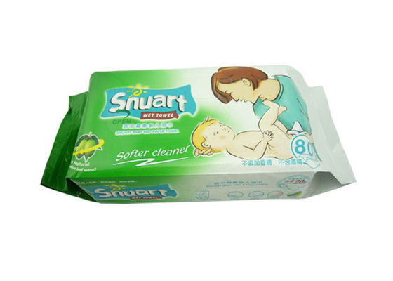 Khăn ướt em bé không chứa cồn 50gsm / Khăn ướt không có hương thơm