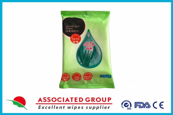Khăn ướt khử trùng chiết xuất lô hội được bọc riêng