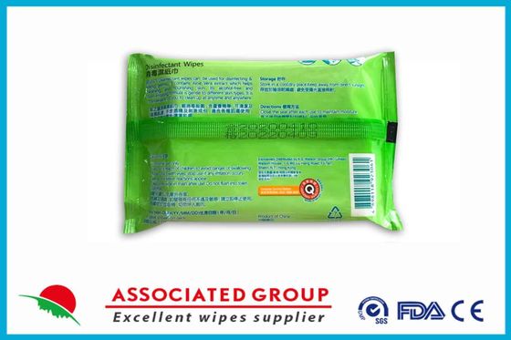 Khăn ướt khử trùng chiết xuất lô hội được bọc riêng